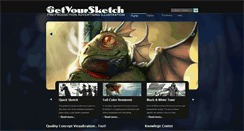 Desktop Screenshot of getyoursketch.com